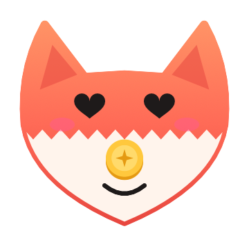 The Spendfox fox looking in love